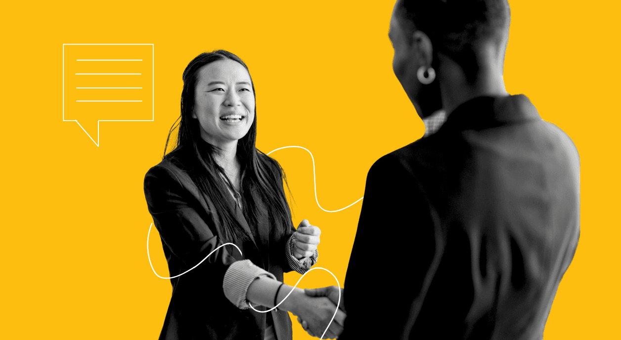 A nonprofit works with a local business to get corporate support.