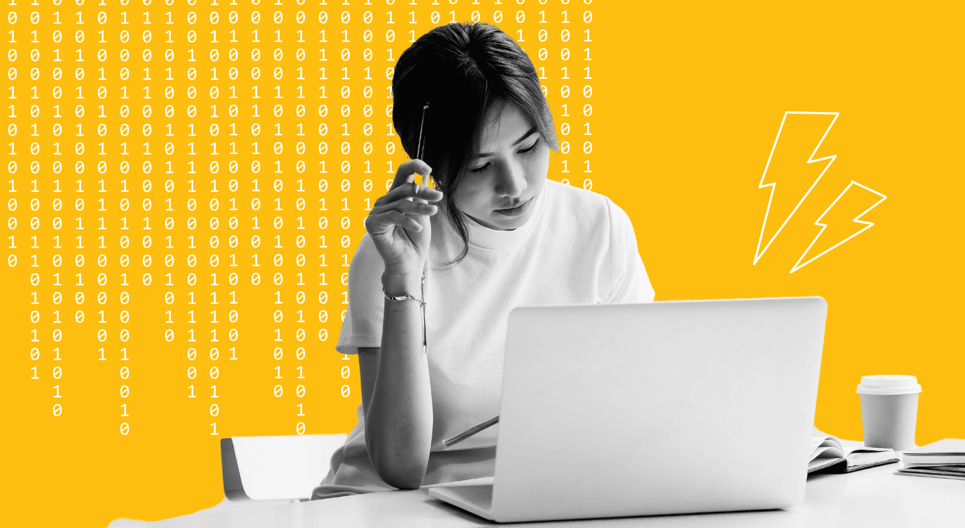 A woman looks at AI to see what it says about her nonprofit.