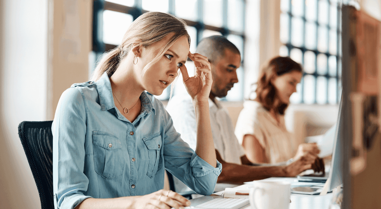 A nonprofit employee struggling to get foundation grants.