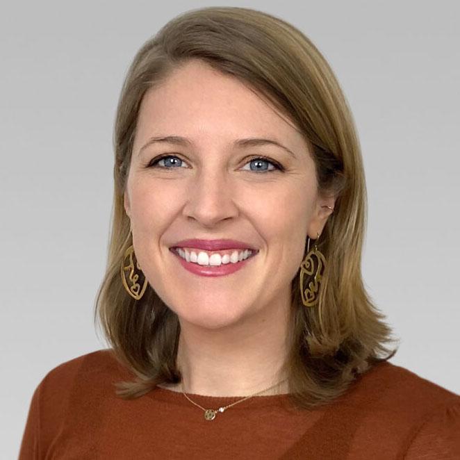 Headshot of Sammy Luffy, Director of Research, Funders for LGBTQ Issues, in a brown top.