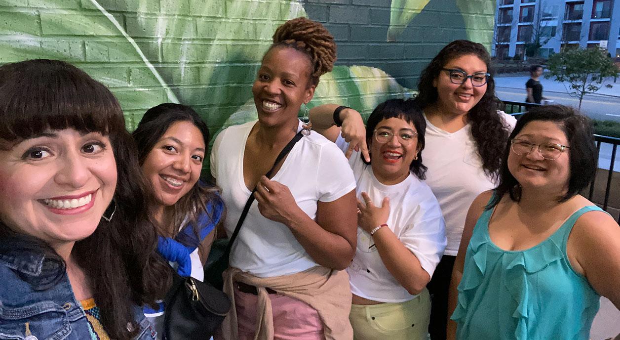 Staff from the Groundswell Action Fund.