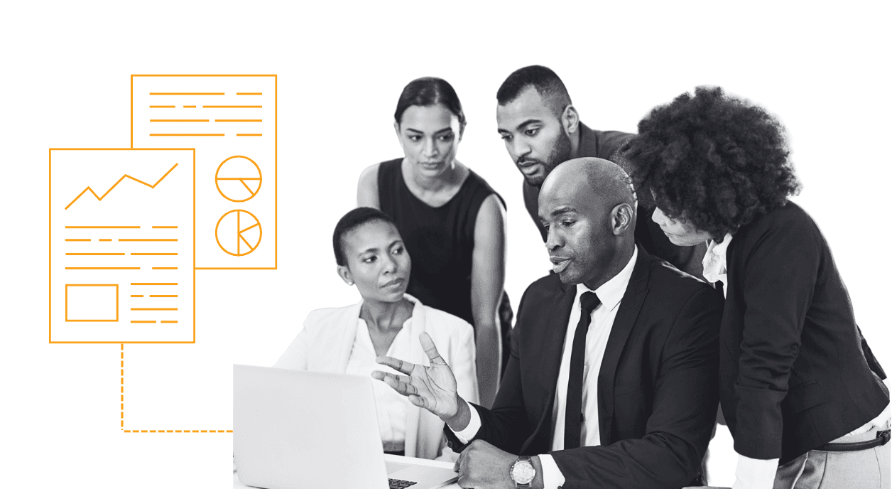 Employees at a foundation participating in Demographics via Candid.