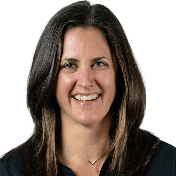 Headshot of Kate Tkacik Sweeney, senior director of development at CAndid.