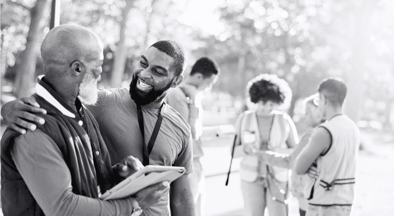 A nonprofit works closely with their community.